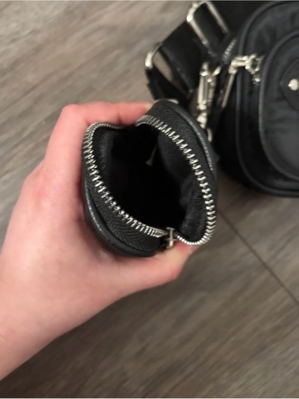 Steve Madden Black Crossbody Bag